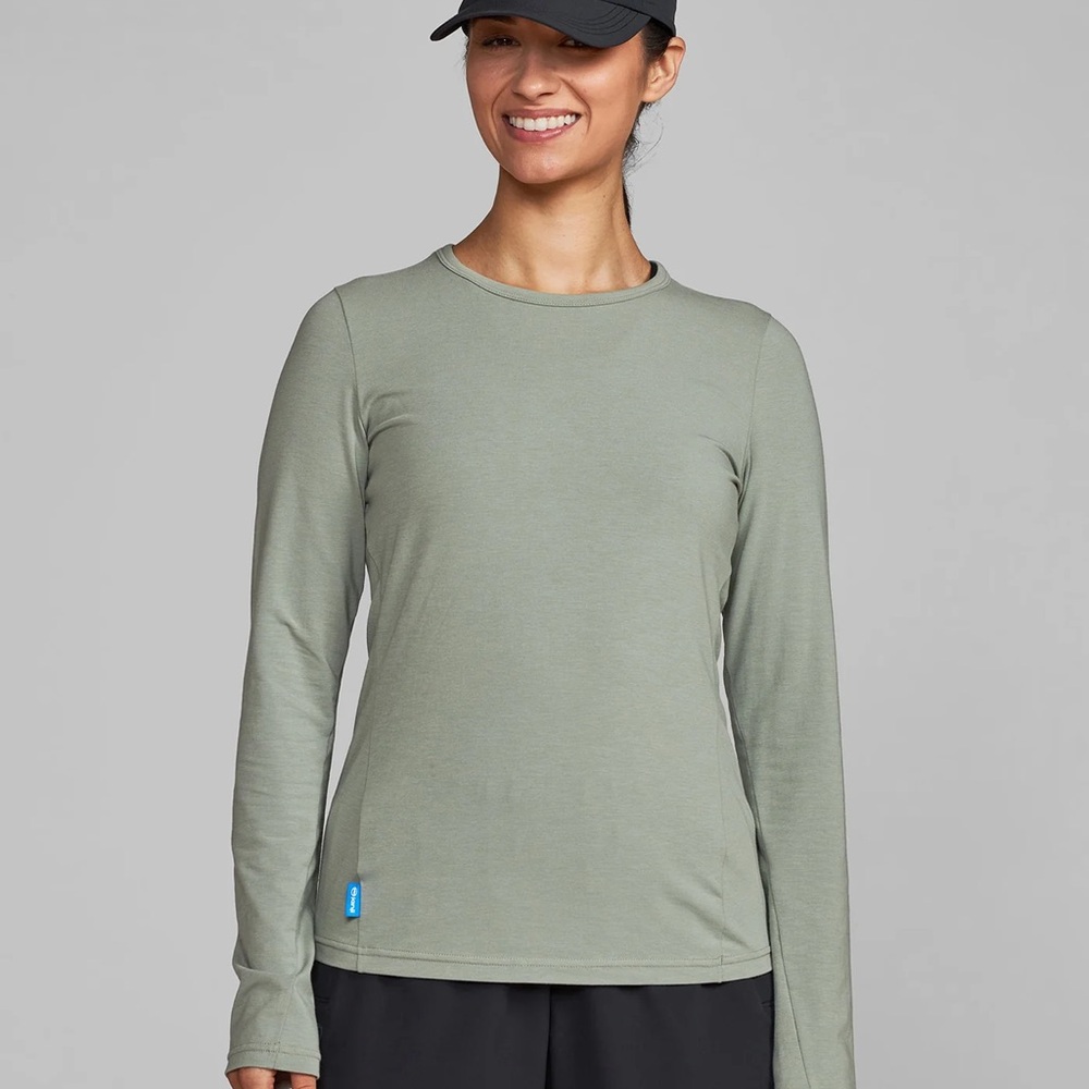 Brown: Janji - W's Circa Daily Long Sleeve